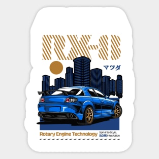 RX-8 Admiration Sticker